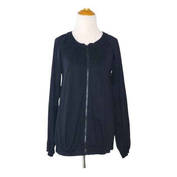Sweaty Betty Zip Up Jacket Lightweight Black Pockets Sweatshirt Women Small - Picture 1 of 9